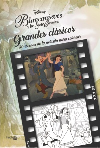 Grandes clásicos Disney para colorear-Blancanieves y los siete enanitos